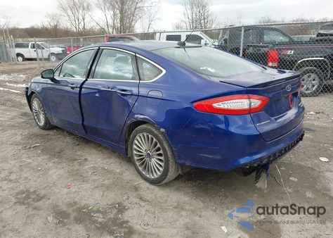 2016 Ford Fusion Titanium z USA, uszkodzony, nr VIN 3FA6P0K95GR136500